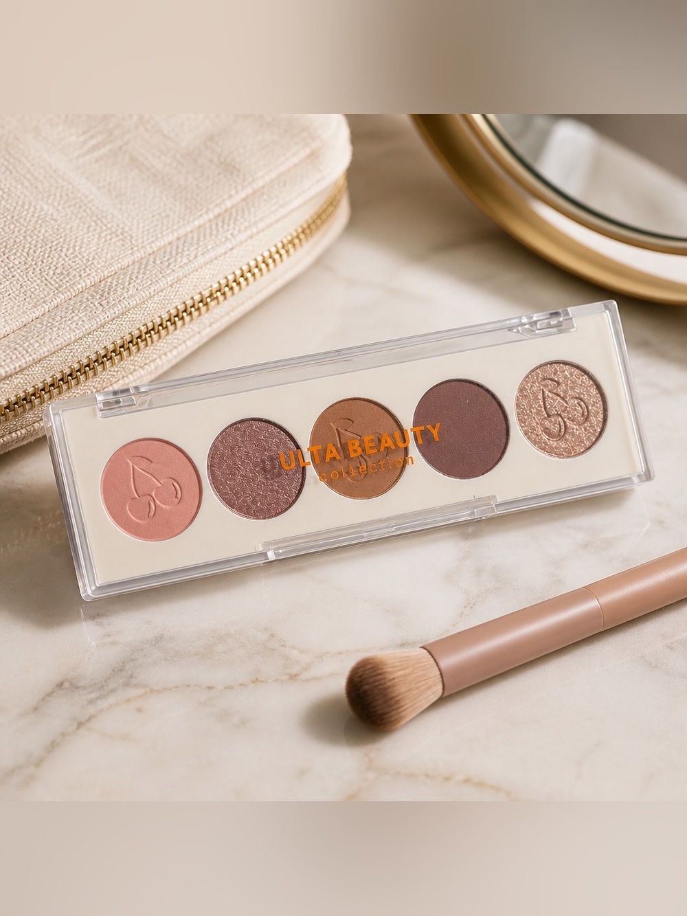 Ulta Beauty Eyeshadow Palette — Rose, Taupe & Warm Brown Shades